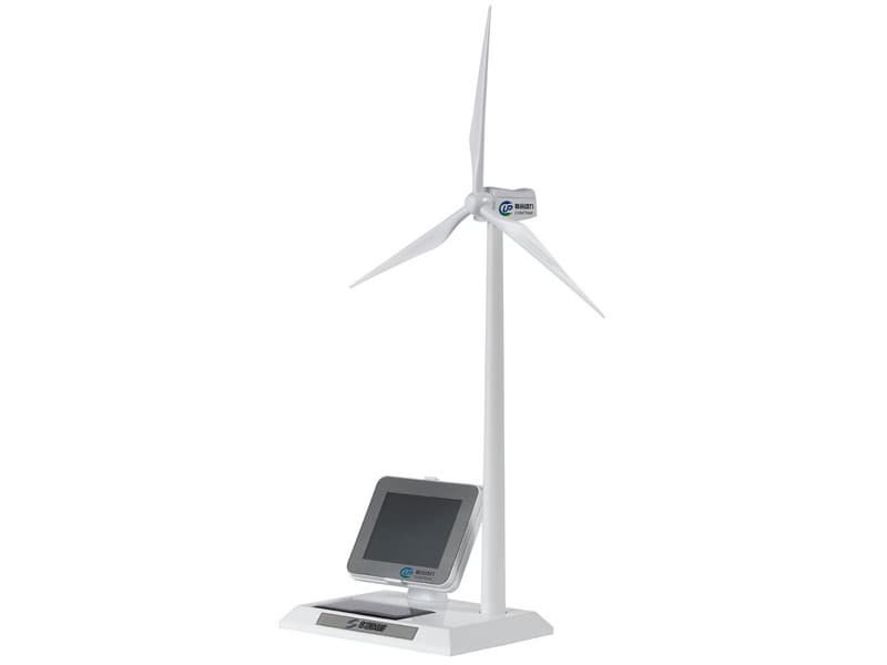 Zinc alloy _ ABS plastic blades Multifunction Solar Windmill